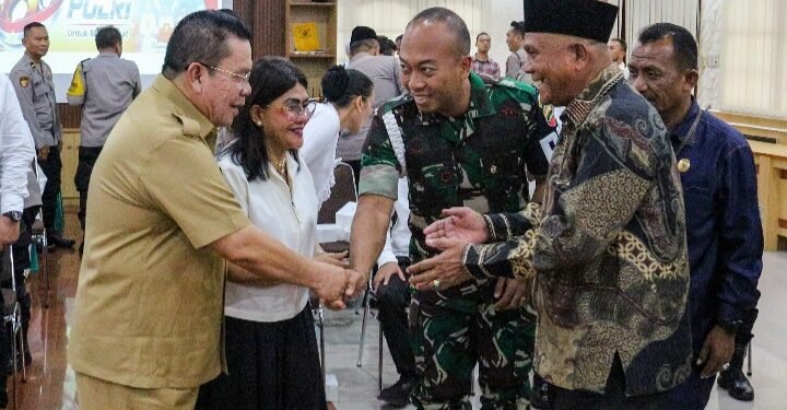Wali Kota Pematangsiantar dan Ketua TP PKK Menghadiri acara Doa Bersama Lintas Agama