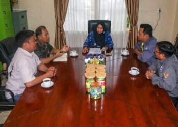 DPC Pro Jurnalismedia Siber Kota Pematangsiantar ber Audiensi Dengan Wakil Wali Kota