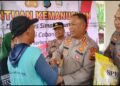 Kapolres Simalungun Beserta Jajaran Salurkan Bantuan Sosial Kepada Korban Angin Puting Beliung