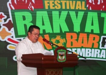 Acara Festival Rakyat, Walikkota Siantar Nobar Piala Dunia Bersama Masyarakat