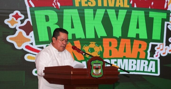 Acara Festival Rakyat, Walikkota Siantar Nobar Piala Dunia Bersama Masyarakat