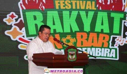 Acara Festival Rakyat, Walikkota Siantar Nobar Piala Dunia Bersama Masyarakat