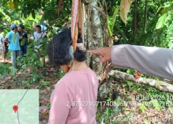 Pernah Alami Gangguan Jiwa, Seorang Wanita Ditemukan Gantung Diri