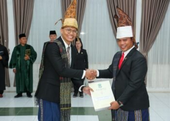 Sudarsono DT Sipayung  Dilantik Menjadi Kadisdukcapil