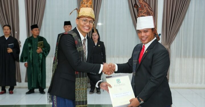 Sudarsono DT Sipayung  Dilantik Menjadi Kadisdukcapil