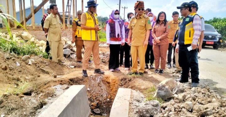 Pemkab Simalungun Kucurkan Anggaran Untuk Pembangunan Infrastruktur di Kecamatan Dolok Silou