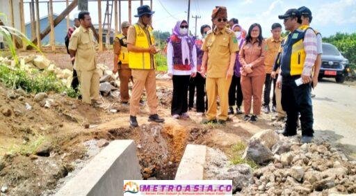 Pemkab Simalungun Kucurkan Anggaran Untuk Pembangunan Infrastruktur di Kecamatan Dolok Silou