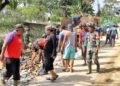 Saling Membantu, Pemkab Simalungun Bersama TNI, Polri, Ormas dan Warga Gotong Royong Bersihkan Serbelawan
