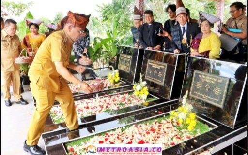 Tanda Penghormatan, Makam dr Djasmen Saragih Dipugar dan Diresmikan