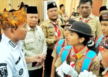 Bupati Simalungun Berangkatkan 38 Anggota Pramuka Ikuti Jamnas XII Tahun 2026