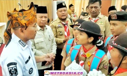 Bupati Simalungun Berangkatkan 38 Anggota Pramuka Ikuti Jamnas XII Tahun 2026
