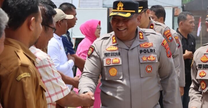 Pastikan Pelayanan Terbaik Kepada Masyarakat, Kapolres Taput Kunjungi Polsek Garoga