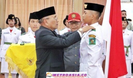 Kukuhkan 50 Anggota Paskibra, Laksanakan Tugas dengan Penuh Tanggung Jawab