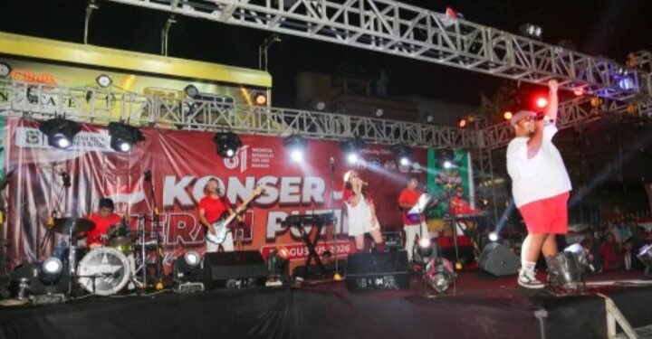 Hadir Dalam Konser Semarak HUT Kemerdekaan RI, Wali Kota Pematangsiantar Mengajak Untuk Terus Membangun