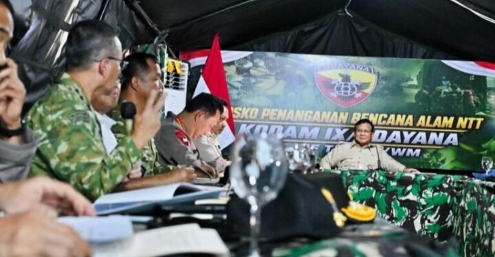 Presiden Prabowo Salurkan Bantuan Rp200 Miliar untuk Gempa NTT, Rp40 Miliar untuk Provinsi dan Rp20 Miliar per Kabupaten