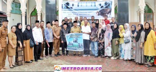Serahkan Hewan Qurban Bantuan Presiden RI di Masjid Al-Aksho Gunung Malela, Bupati Simalungun Ucapkan Terimakasih