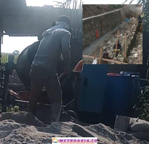 Proyek Rp9,1 Miliar di Simalungun Diduga Pakai Campuran Ajaib: 1/2 Sak Semen – 22 Skop Pasir
