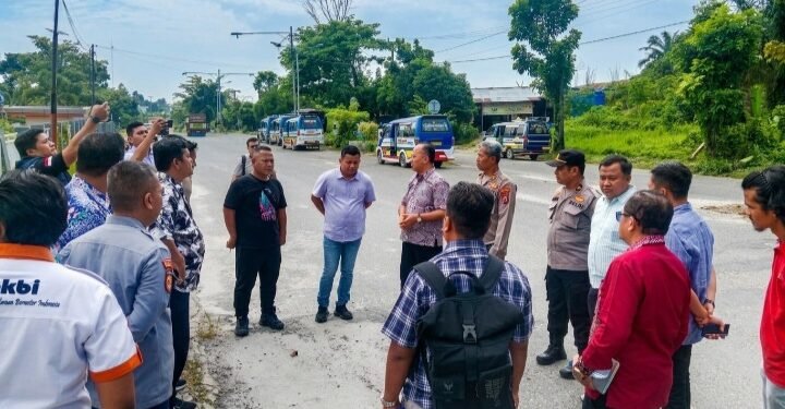 Pemko Pematangsiantar dan Polres Pematangsiantar Tinjau Lokasi Walikota Cup Siantar Road Race