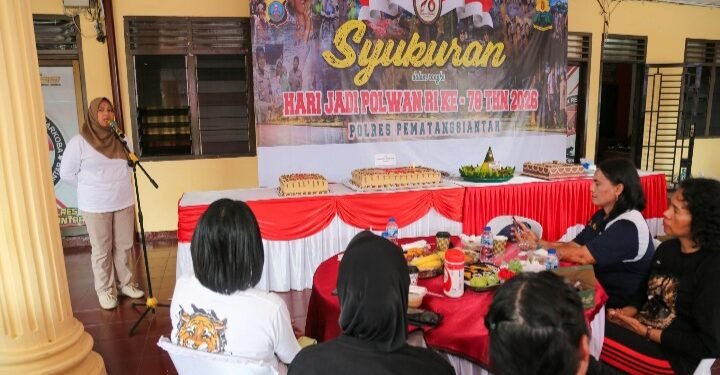 Wakil Walikota Pematangsiantar Hadiri Syukuran Hari Jadi Polwan