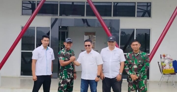 Perkuat Sinergi, Manajemen Kebun Marjandi Silaturahmi ke Yonif TP-901/Suhul Gading