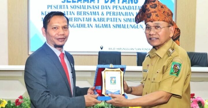 Pemkab Simalungun dan Pengadilan Agama Jalin Sinergi Pelayanan Publik Melalui MoU dan PKS