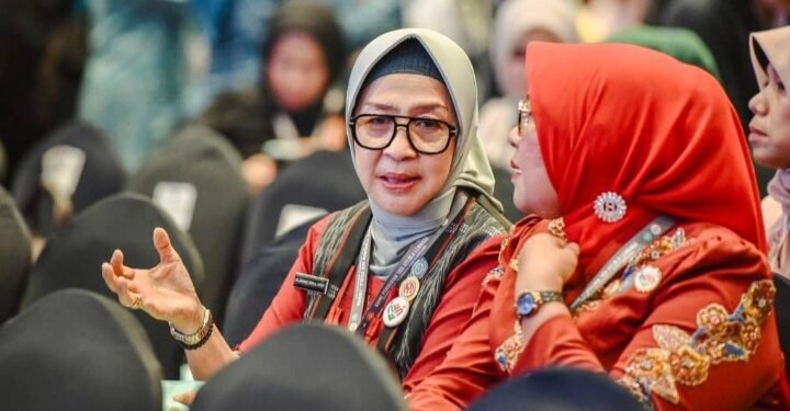 Ketua TP PKK Simalungun Hadiri Rapat Penguatan Tata Kelola Dekranas se-Indonesia Bagian Barat