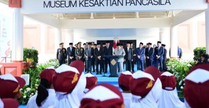 Usai Pimpin Upacara, Presiden Prabowo Resmikan Renovasi Museum Kesaktian Pancasila