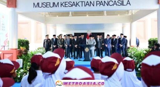 Usai Pimpin Upacara, Presiden Prabowo Resmikan Renovasi Museum Kesaktian Pancasila