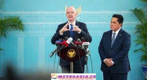 Infantino Puji Kemajuan Sepak Bola Indonesia, Peluang Gelar Event FIFA Makin Terbuka