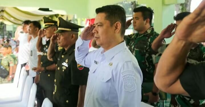 Wali Kota Wesly Diwakili Staf Ahli Hamdani Hadiri Penutupan Dikmata TNI AD Gelombang II TA 2026