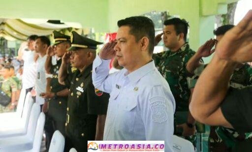 Wali Kota Wesly Diwakili Staf Ahli Hamdani Hadiri Penutupan Dikmata TNI AD Gelombang II TA 2026