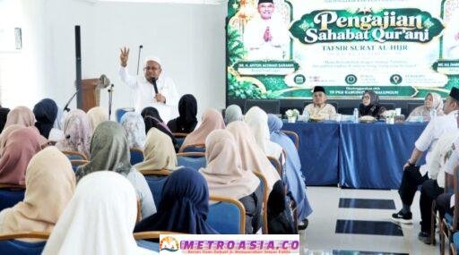 Pengajian Sahabat Qur’ani TP PKK Simalungun Berlangsung Penuh Khidmat, Bupati Apresiasi Hafizah 30 Juz