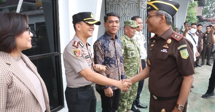 Kapolres Simalungun Hadiri Silaturahmi Forkopimda Bersama Kajati Sumut