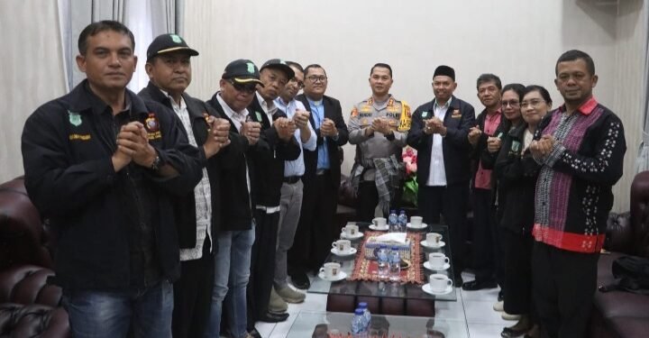 Kapolres Simalungun Terima Audiensi Pemuka Agama:Tolak Narkoba dan Hoaks